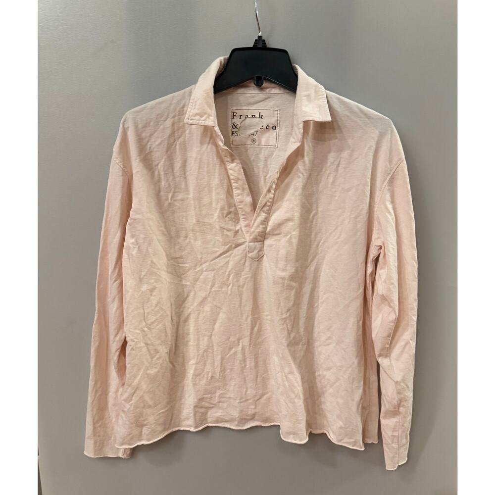 Frank & Eileen Popover Henley - Vintage Rose - Size M